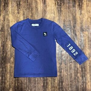 Abercrombie Kids Purplish Graphic Long Sleeve Shirt